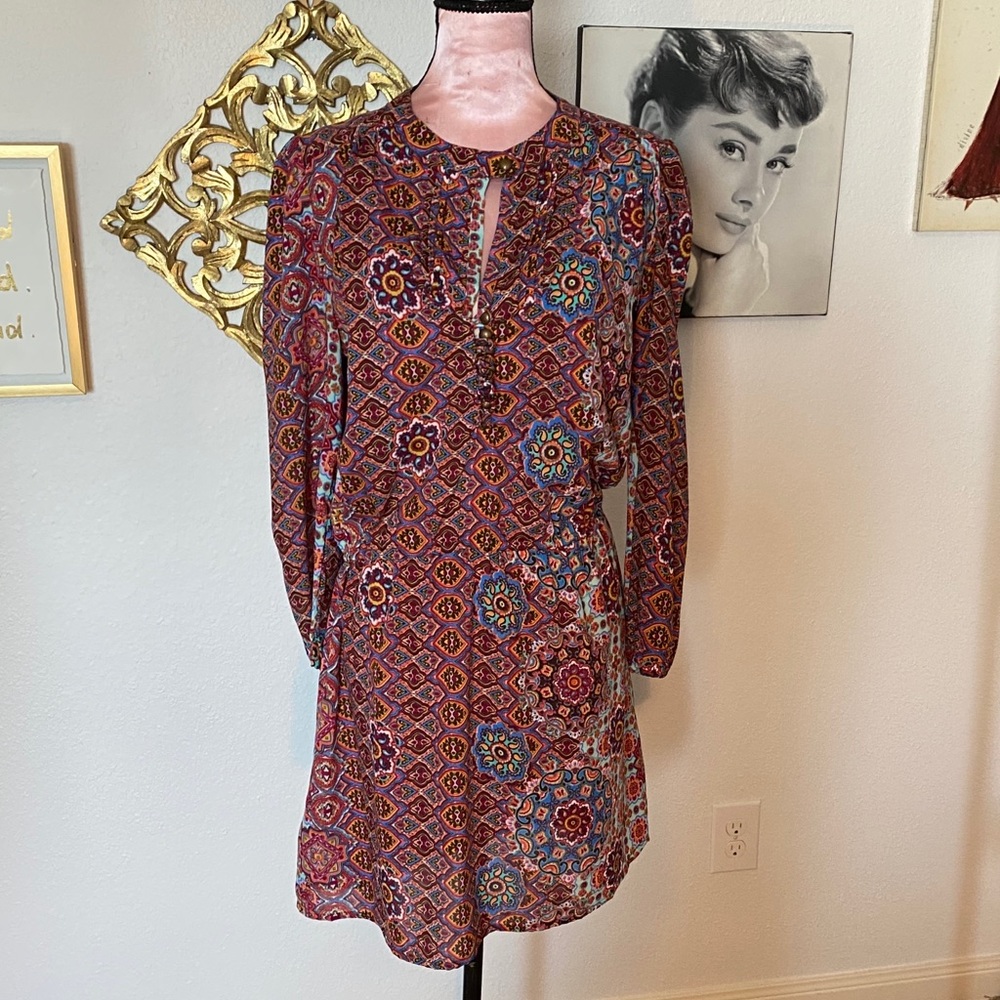 Vintage print dress
